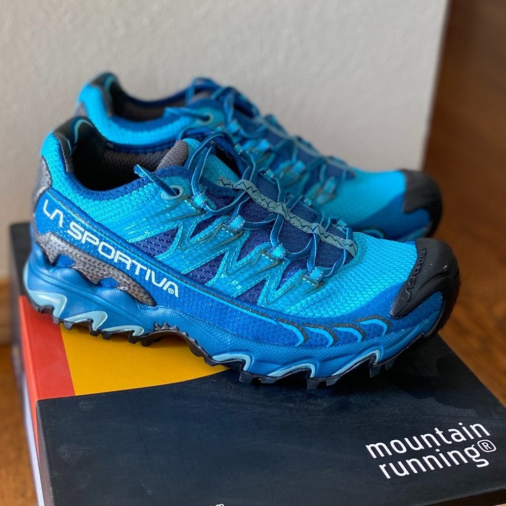 La Sportiva Women's Ultra Raptor - Fjord/Malibu Blue
